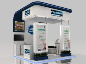 stands creativo custom islas