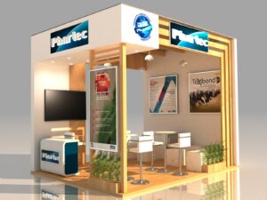 stands creativo custom islas