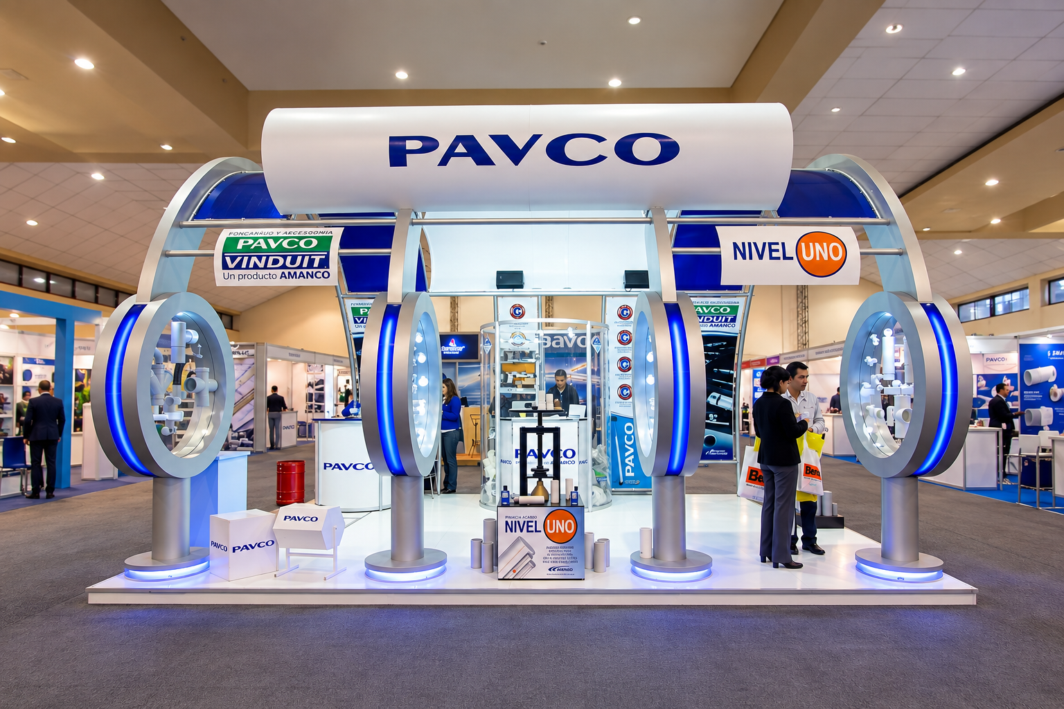 Stands y ferias en Perú - stand PAVCO