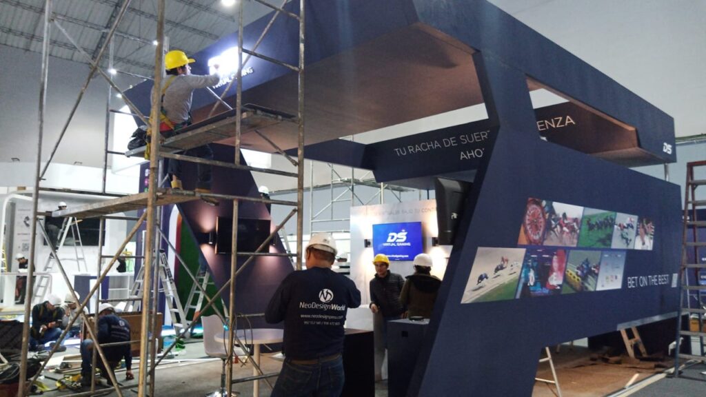 Stands para PAAO 2027 en Lima – producción y montaje local
