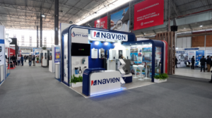 Stand personalizado Navien para Excon Perú