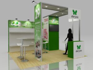 stand publicitario peninsula cabecera neodesign peru
