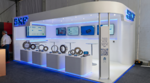 Stand personalizado SKF para Perumin en Arequipa