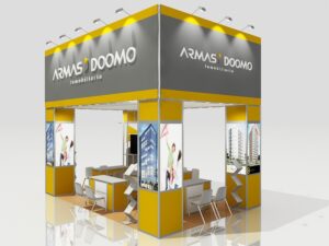 stand creativo modular islas
