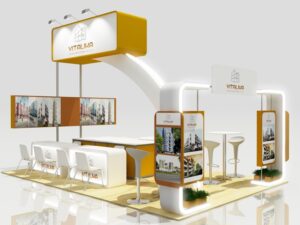 stands creativo custom islas